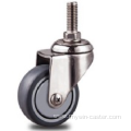 1.5 inch Stainless steel bracket PT light duty casters without brakes